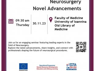 Seminar: Neurosurgery Novel Advancements 30.11.2023